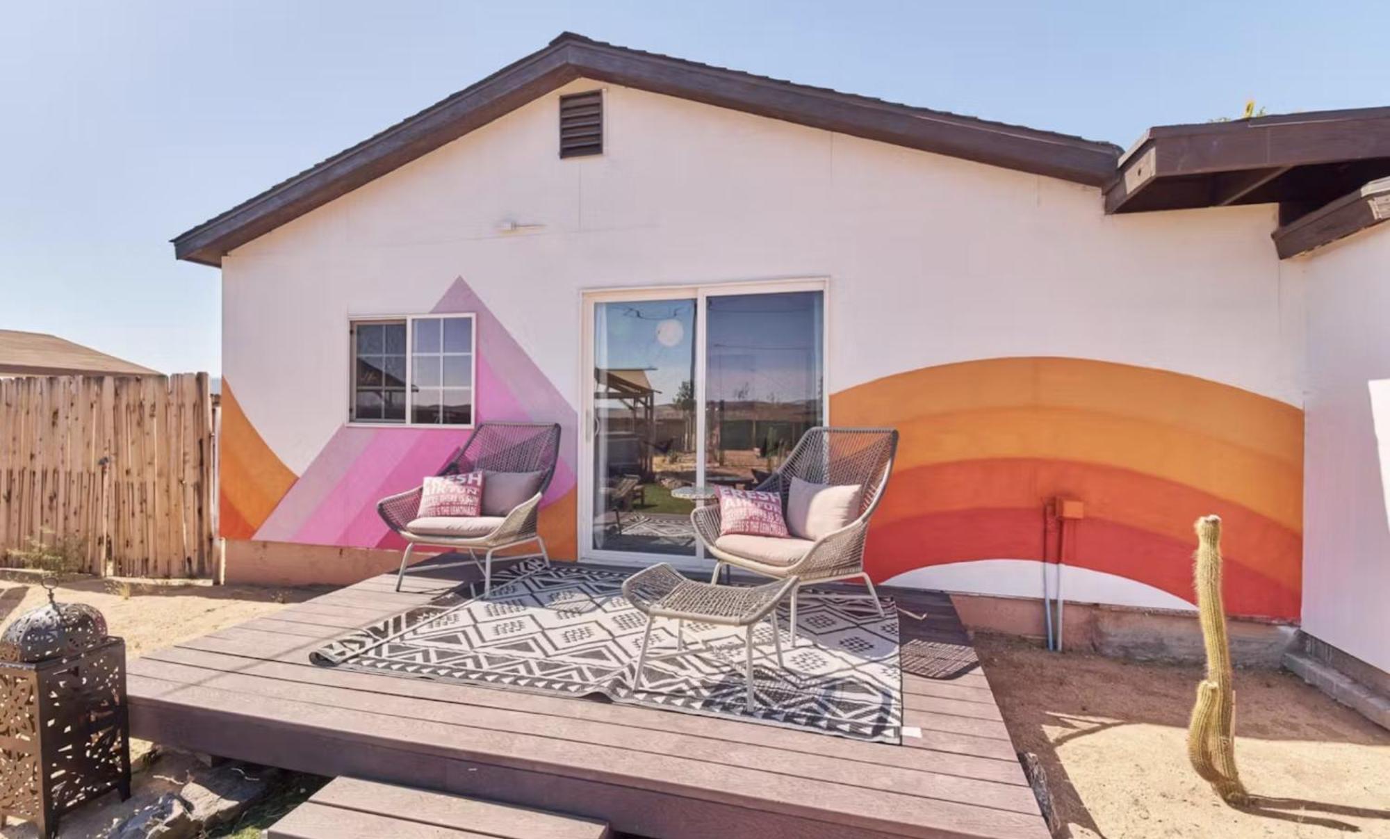Twin Palms Desert Getaway - Jacuzzi, Fire Pit, Meditation Room & More Joshua Tree Extérieur photo
