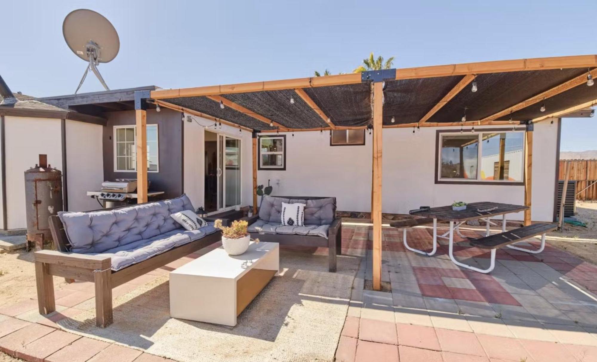 Twin Palms Desert Getaway - Jacuzzi, Fire Pit, Meditation Room & More Joshua Tree Extérieur photo