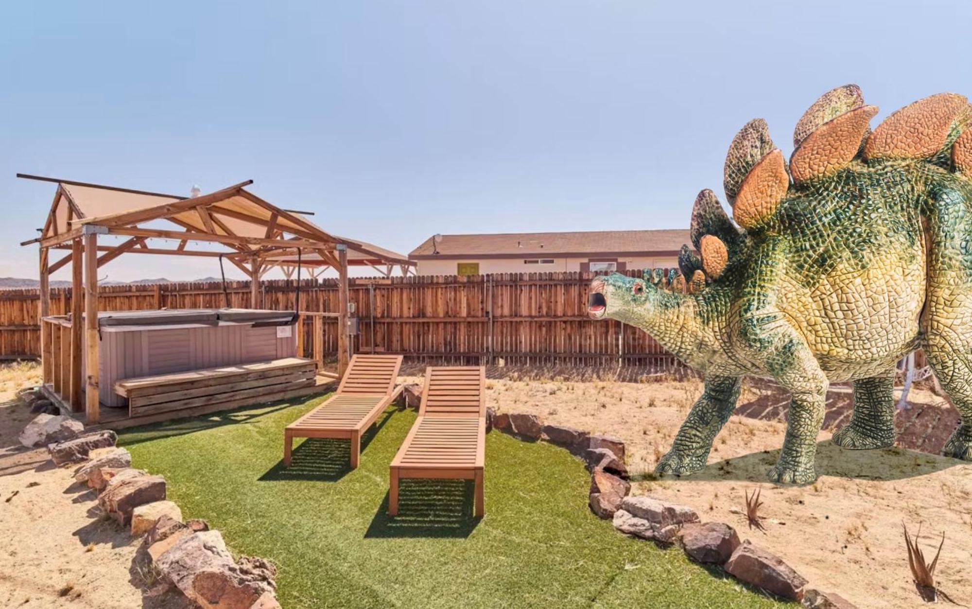 Twin Palms Desert Getaway - Jacuzzi, Fire Pit, Meditation Room & More Joshua Tree Extérieur photo