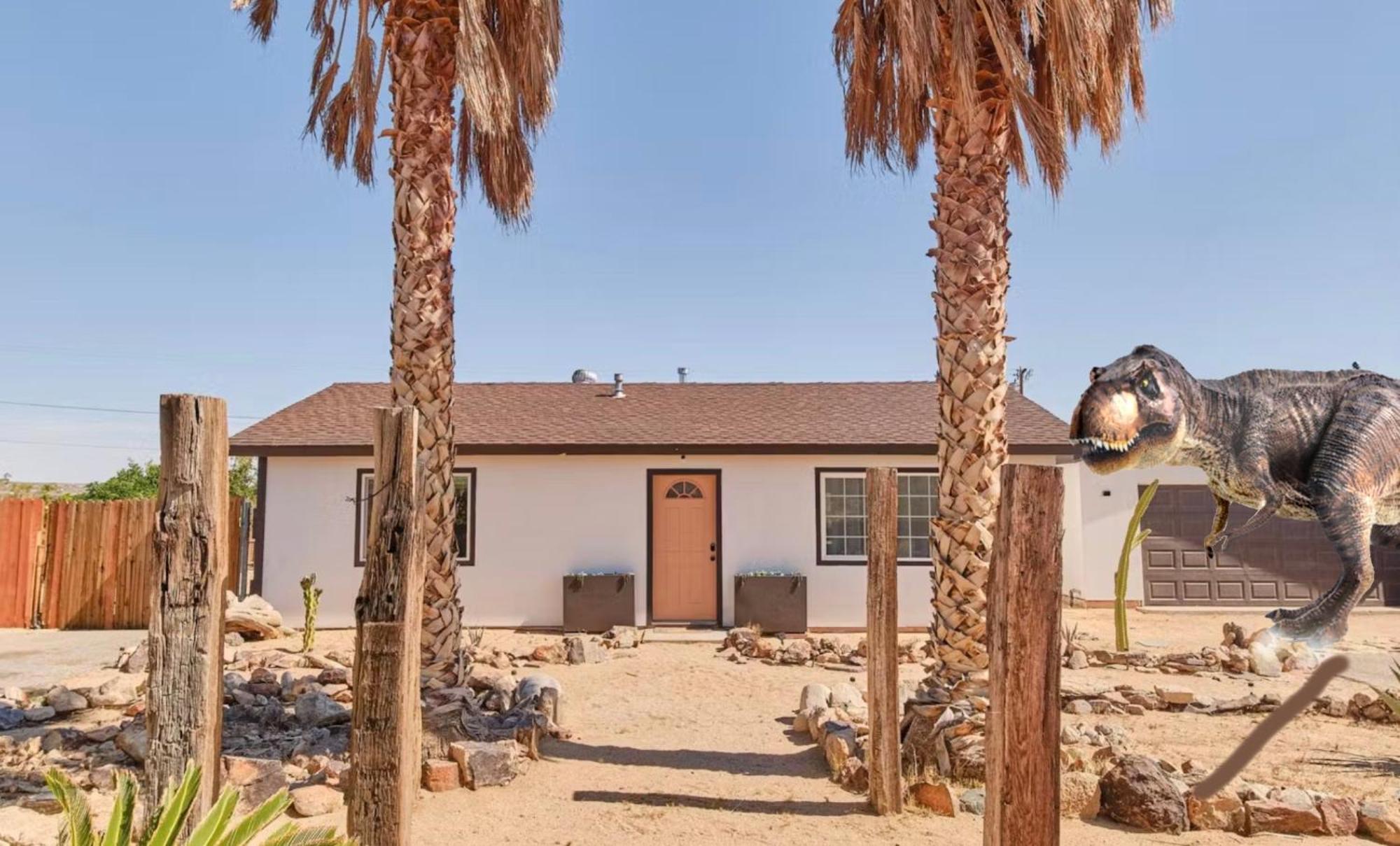 Twin Palms Desert Getaway - Jacuzzi, Fire Pit, Meditation Room & More Joshua Tree Extérieur photo